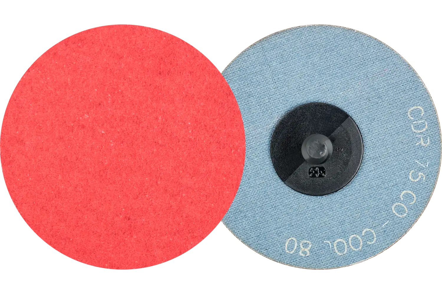 Picture of Pferd CombiDisc® Abrasive Disc, 3" Dia, Type CDR, 80 Grit, Ceramic oxide Co-Cool
